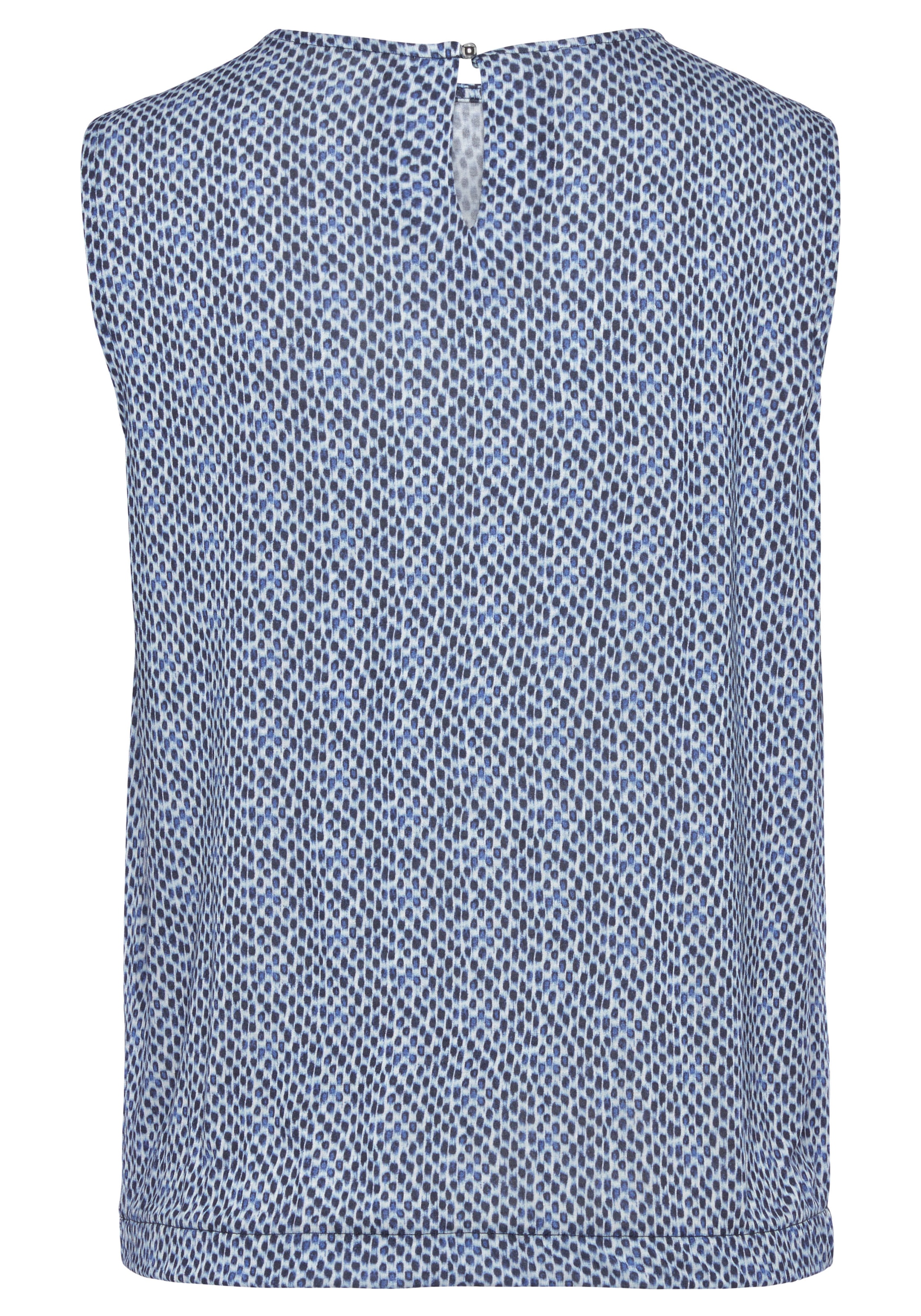 LASCANA Shirttop , mit Alloverdruck, lockere Passform, modisch, ohne Ärmel
