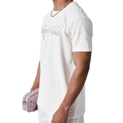 Tee-shirt à manches courtes homme Basic Broderie PROJECT X PARIS