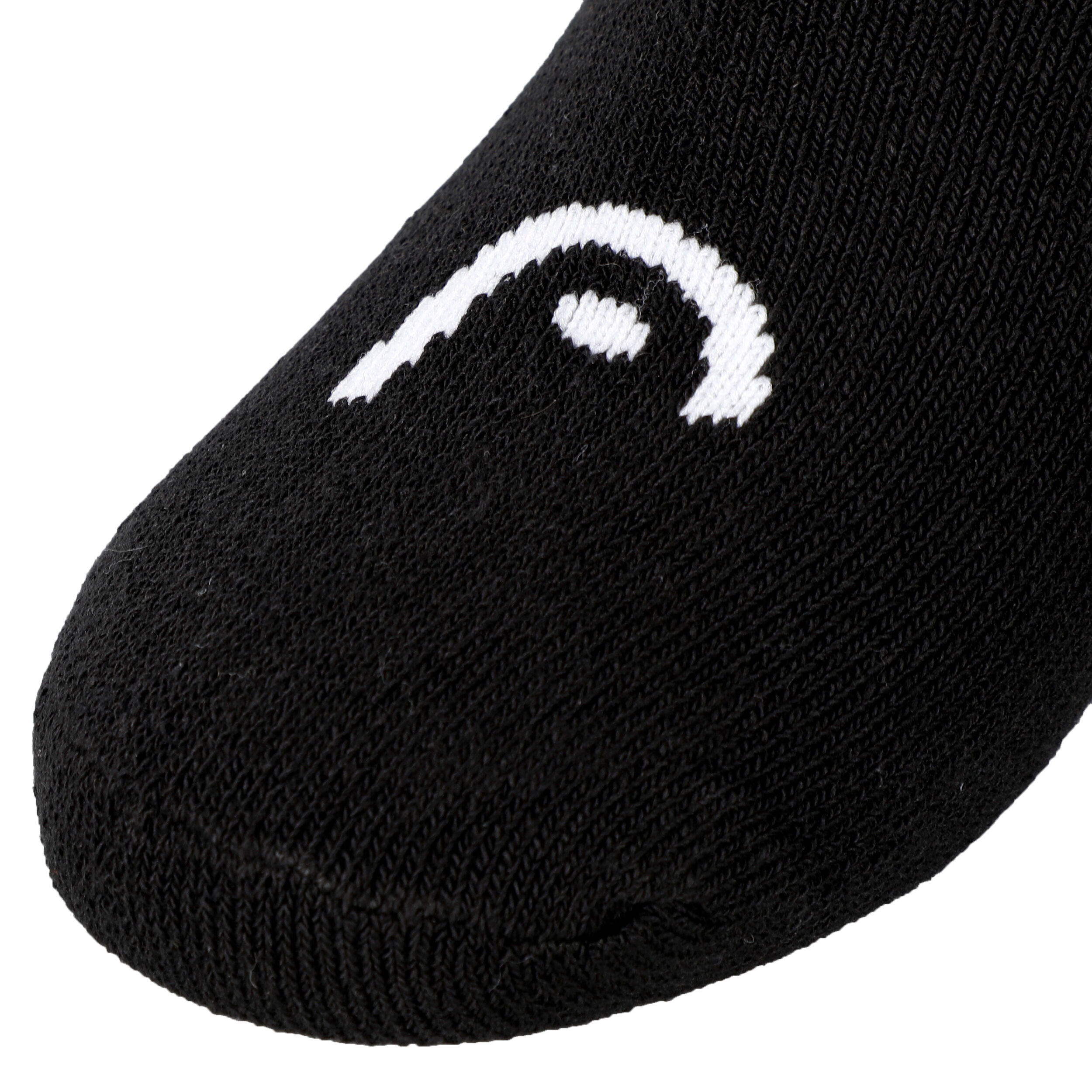 HEAD Club Short Crew Chaussettes De Tennis Pack De 3 - Noir