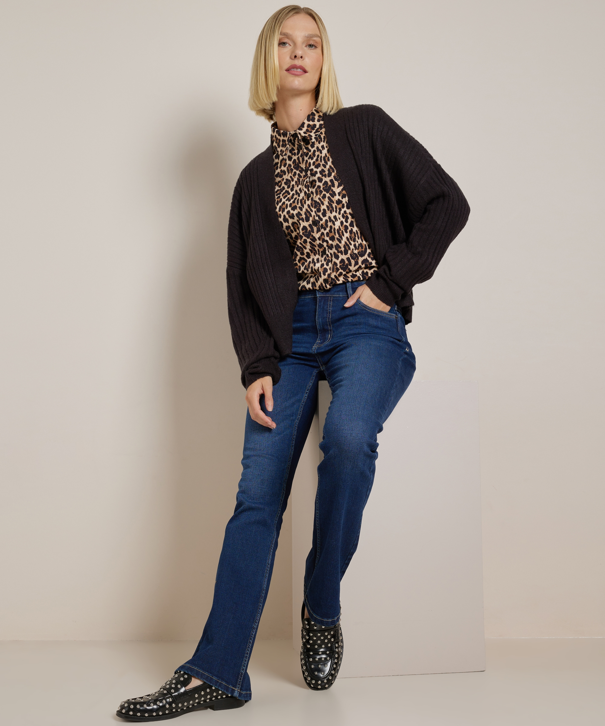 boucle vest rib