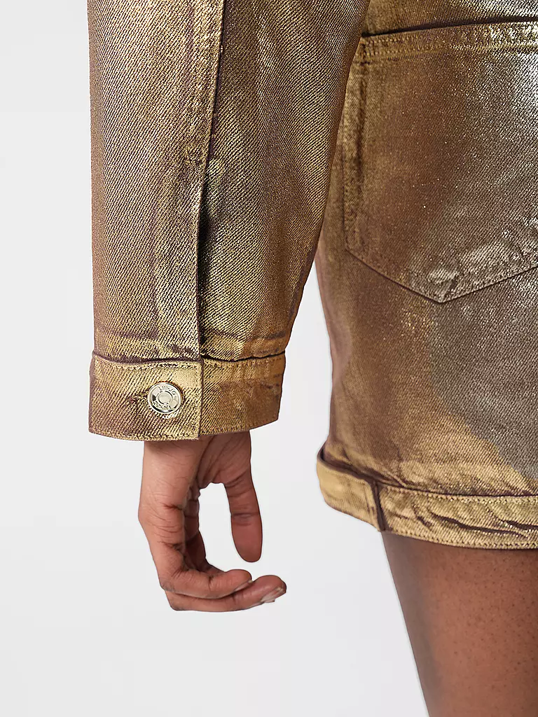 LIU JO Jeansjacke  gold