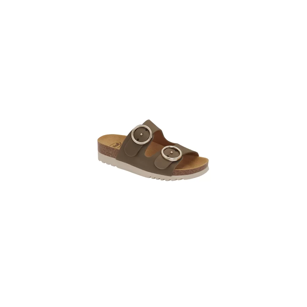 Scholl Malibu 2 Straps Oliven