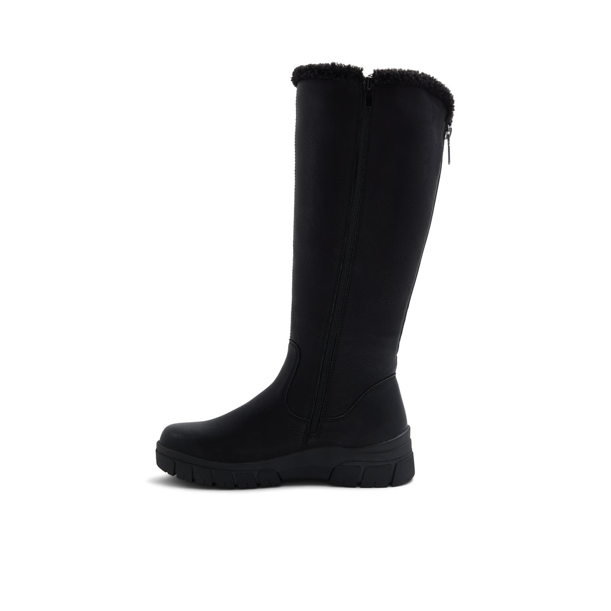 BANFF TRAIL-Dalledenna-Bottes d'hiver au genou - Semelle tracteur - Noir