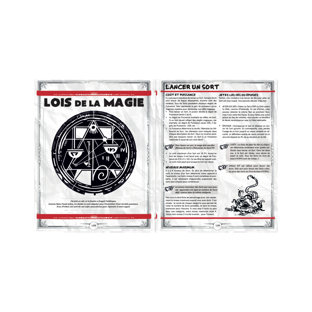 Index Card RPG - Mondes & Magie