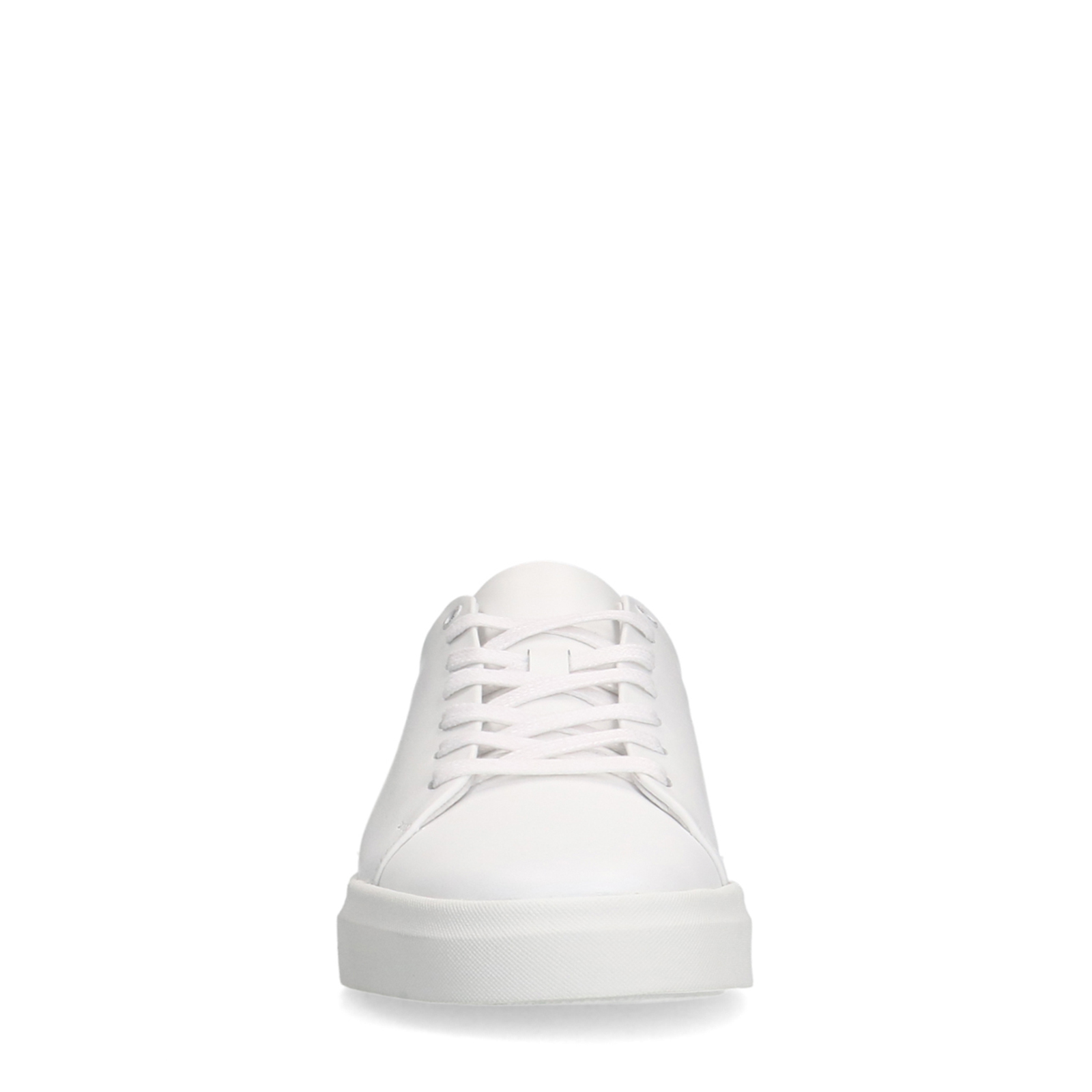 Witte leren sneakers