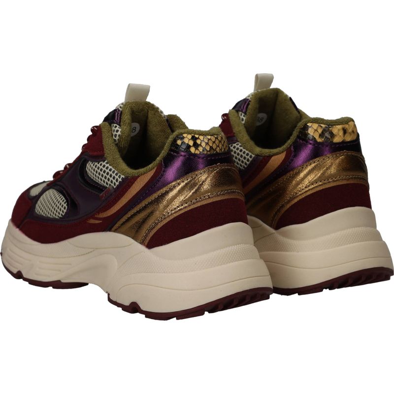 POSH by Poelman Sneakers Rood Dames
