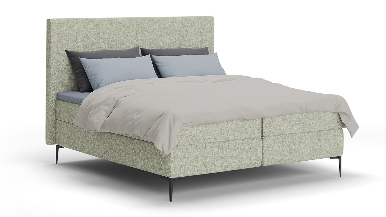 Boxspring Emerald - Bold touch green