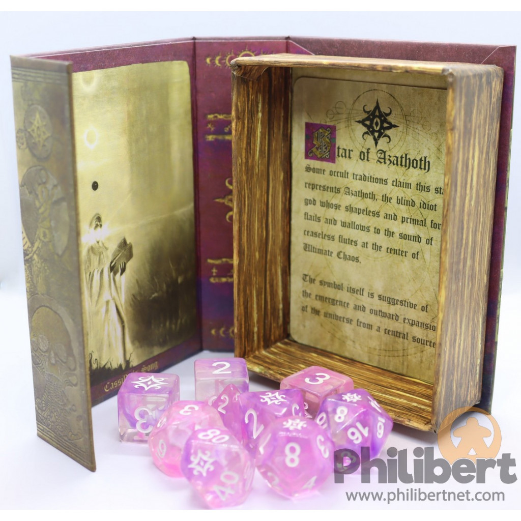 Set de 9 Dés JDR Elder Dice: Star of Azathoth (Supernova)