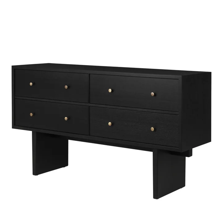 Gubi - Private Sideboard, L 160 cm, schwarz