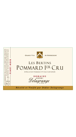 Domaine Delagrange 1er Cru Les Bertins 2009 Pommard Rouge