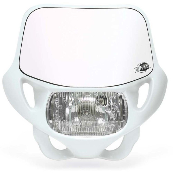 Acerbis - Plaque Phare DHH Certifié Blanc