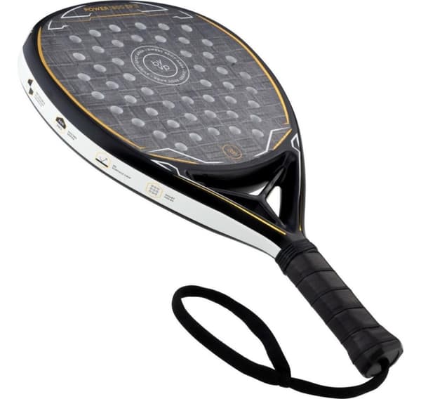 BYVP, Padel Racket POWER 1800 II, Sort/Hvit/Gull