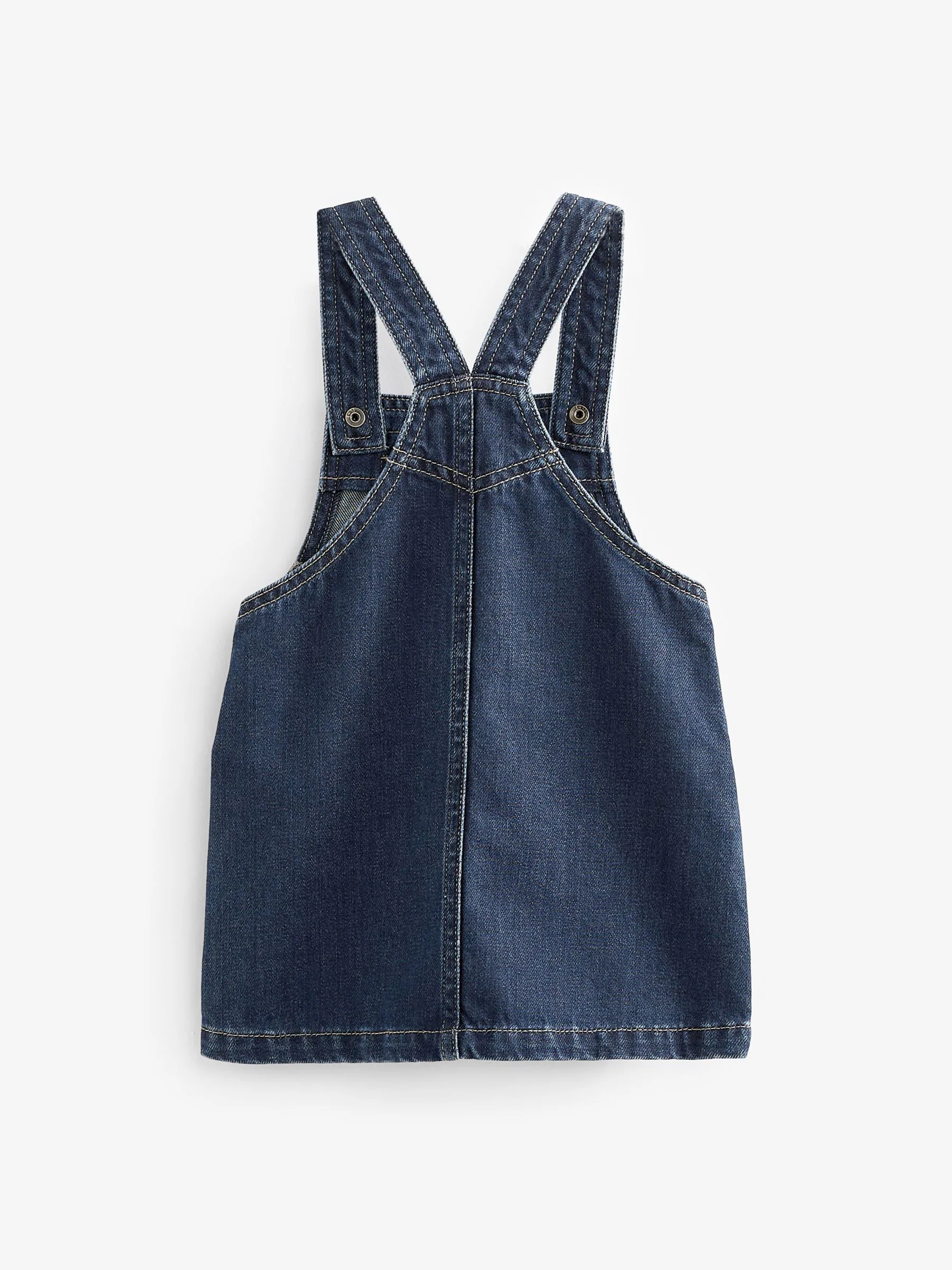 Indigoblauw - Denim overgooier (3 mnd-8 jr)