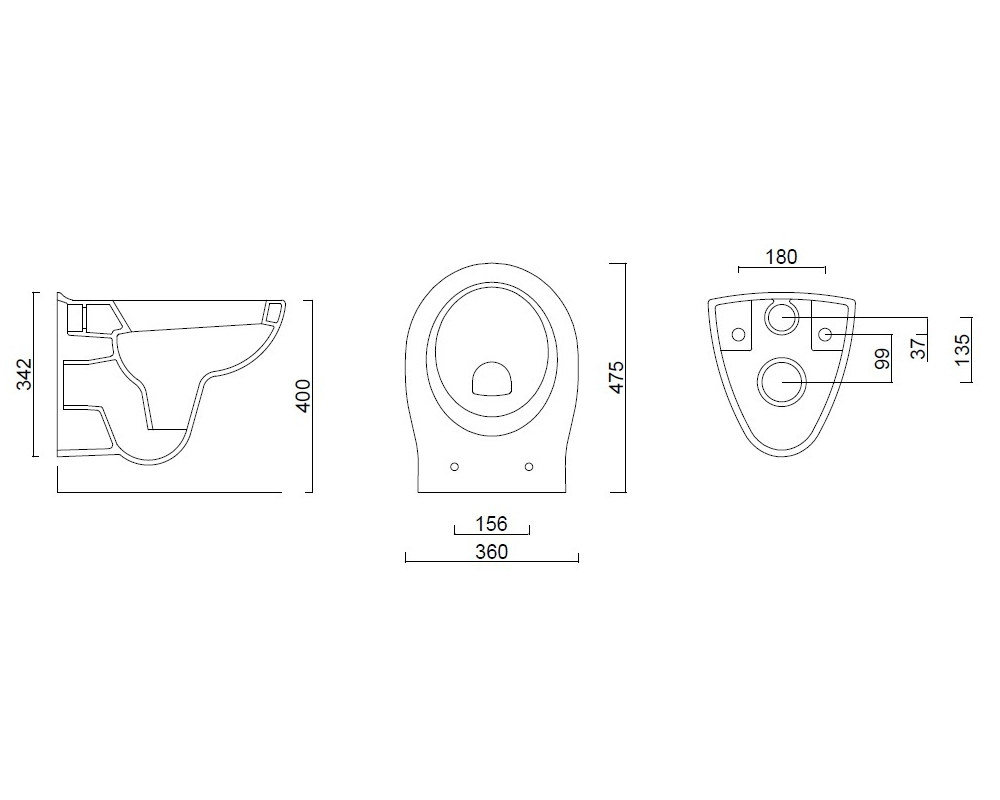 Geberit UP320 toiletset met Plieger Compact toilet en softclose zitting