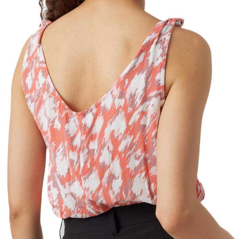 Vero Moda Débardeur Rose/Blanc Femme Vero Moda Enny Singlet