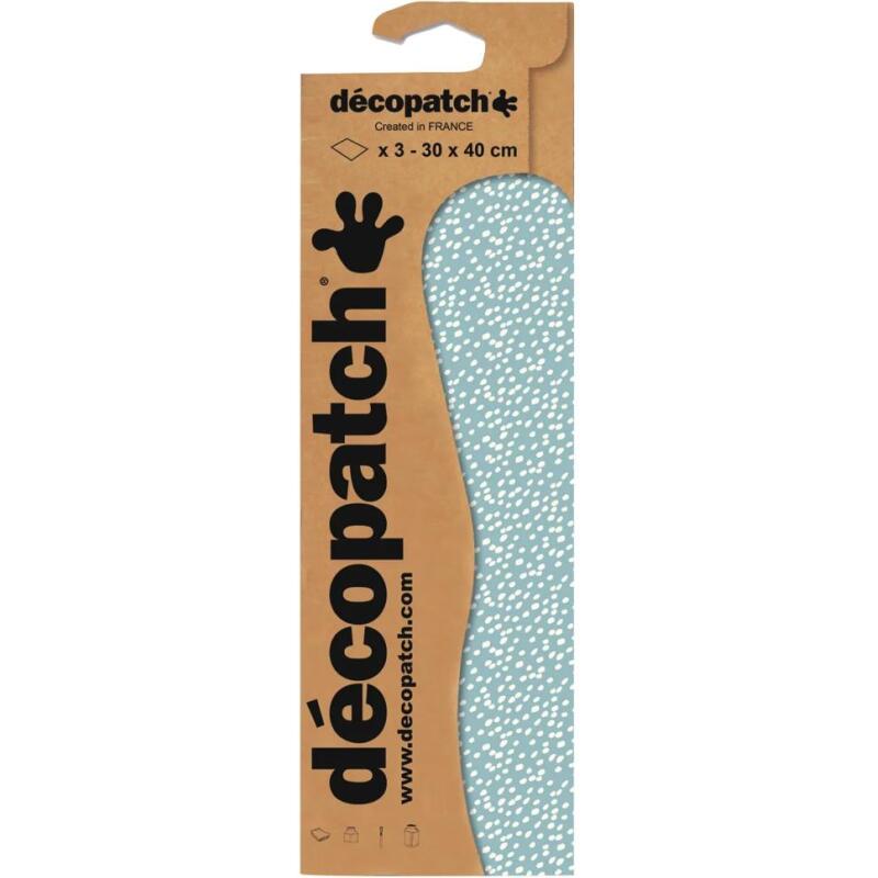 Pochette 3 Feuilles Identiques Ref 809 - Bleu