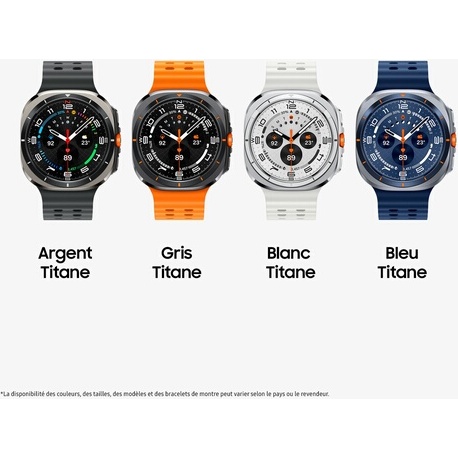Montre connectée Samsung Galaxy Watch Ultra 2025 Gris Titane