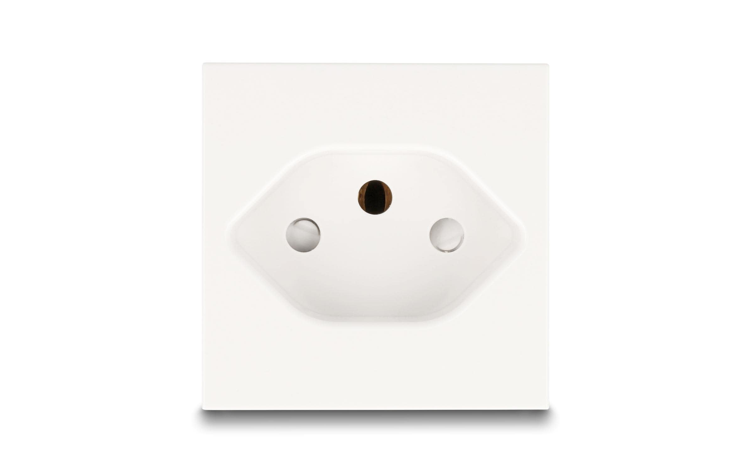 UP-Steckdose Easy 45 T13Delock Easy 45 Schutzkontakt-Steckdose T13 Schweiz 45 x 45 mm