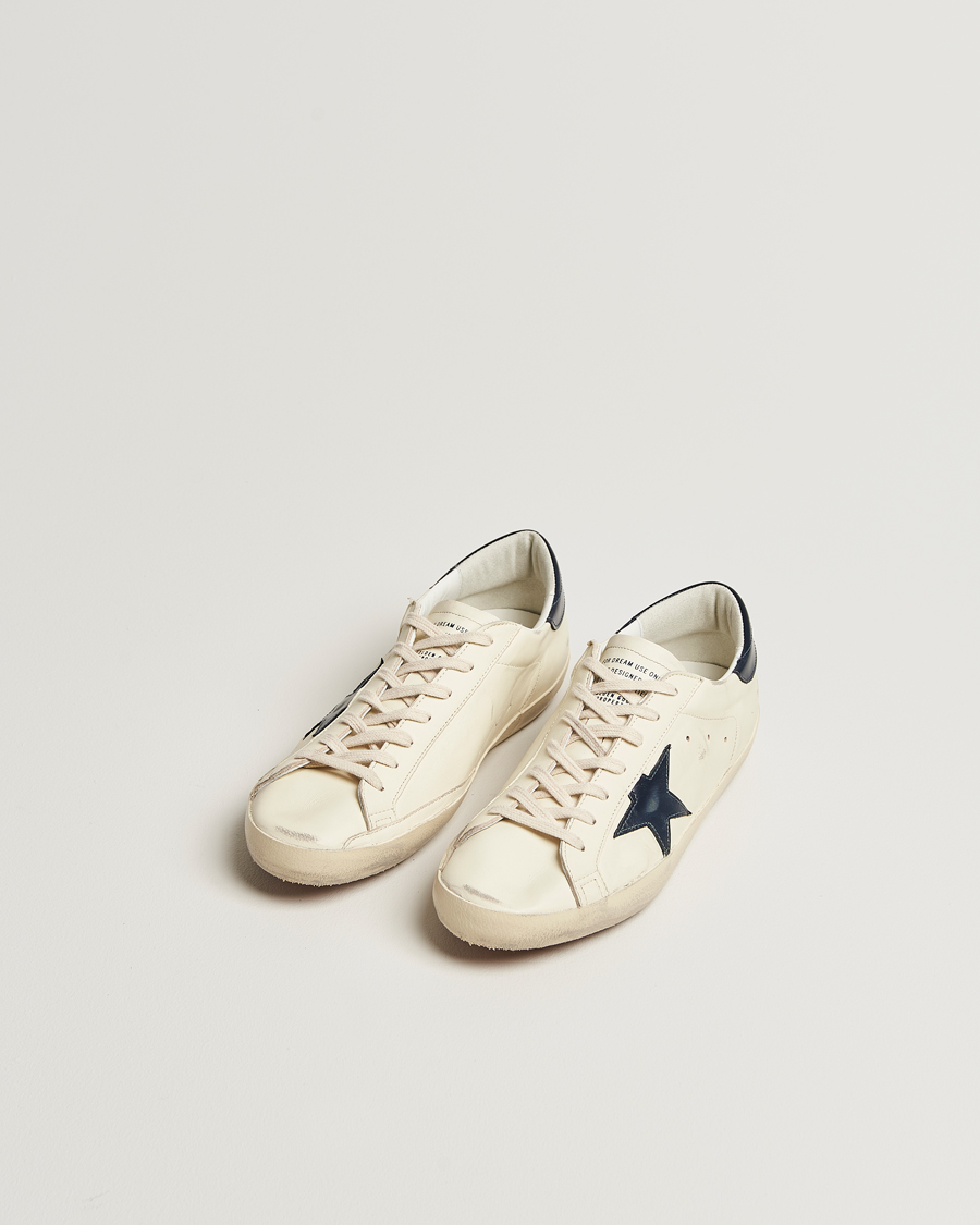 Golden Goose Super-Star Sneakers White/Navy