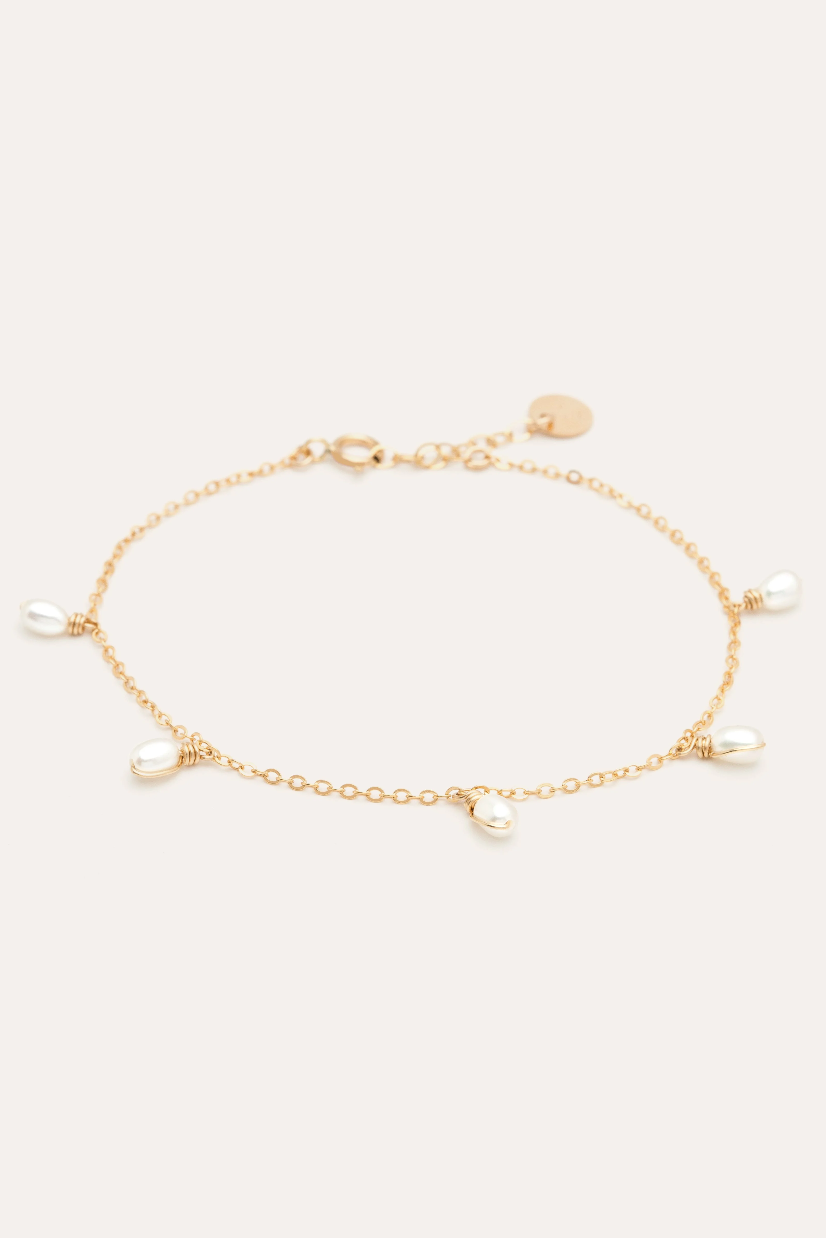 Bracelet faraya perles | Blanc