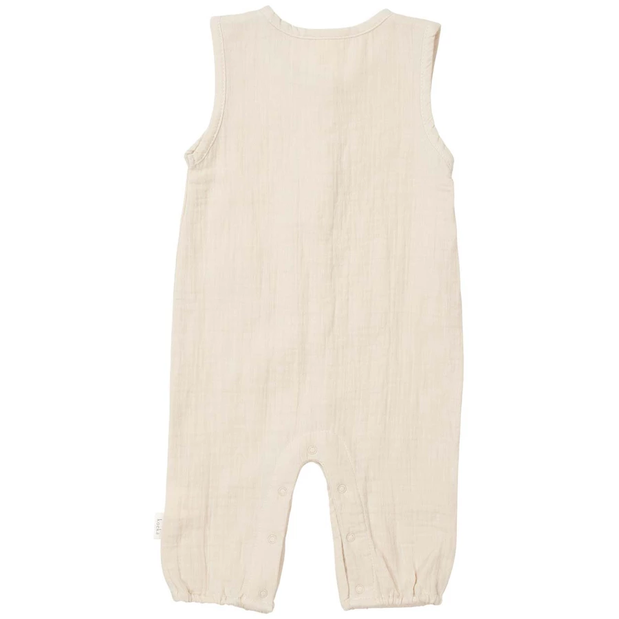 koeka Baby Strampler Faro Weiß