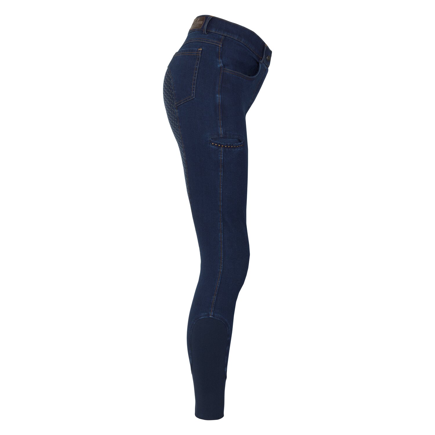 black forest Jeans-Reithose mit Grip-Vollbesatz  - denim