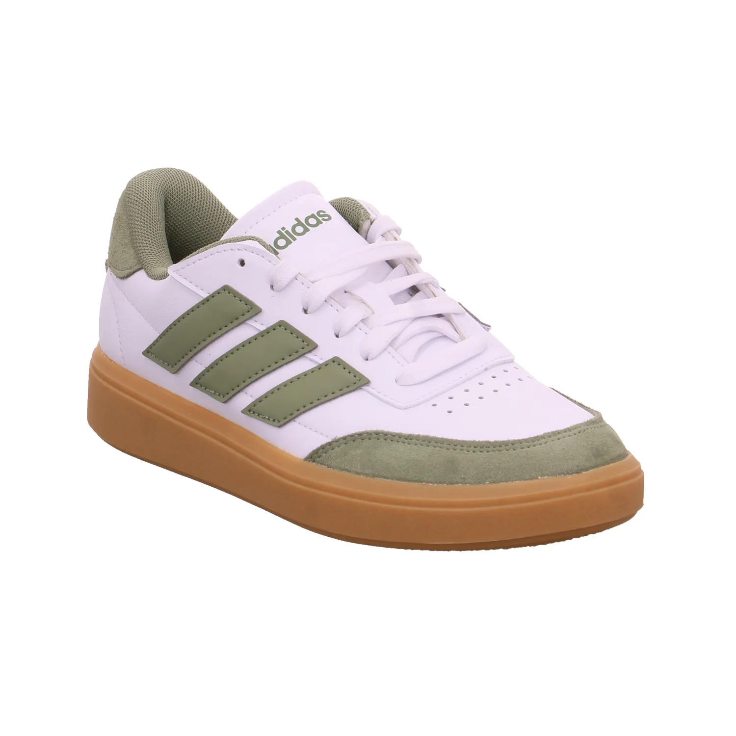 ADIDAS Kinder Sportschuh Weiss Lederimitat