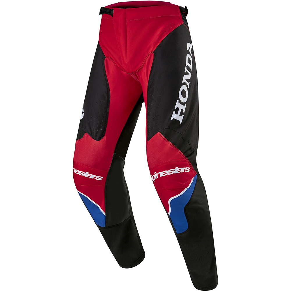 Alpinestars - Pantalon Racer Iconic Honda Rouge / Noir / Bleu / Blanc