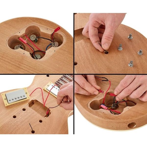 Harley Benton E-Gitarrenbausatz Single Cut