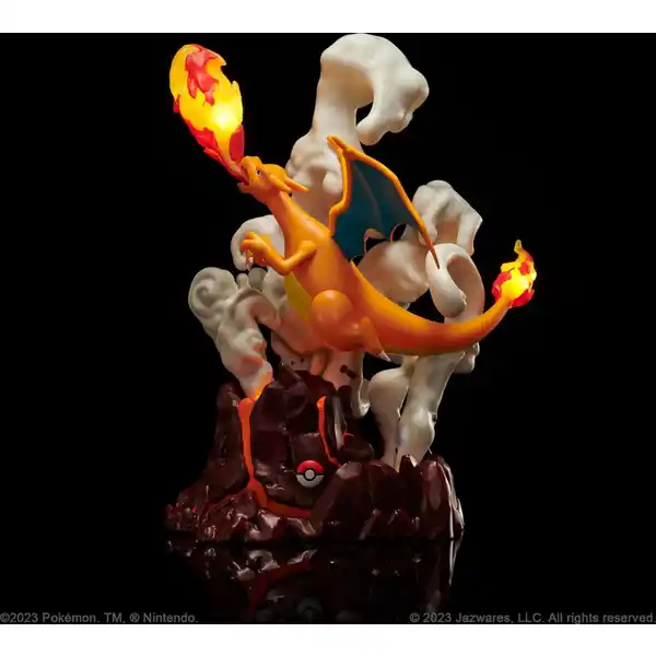 Pokémon Deluxe Sammler Statue Glurak