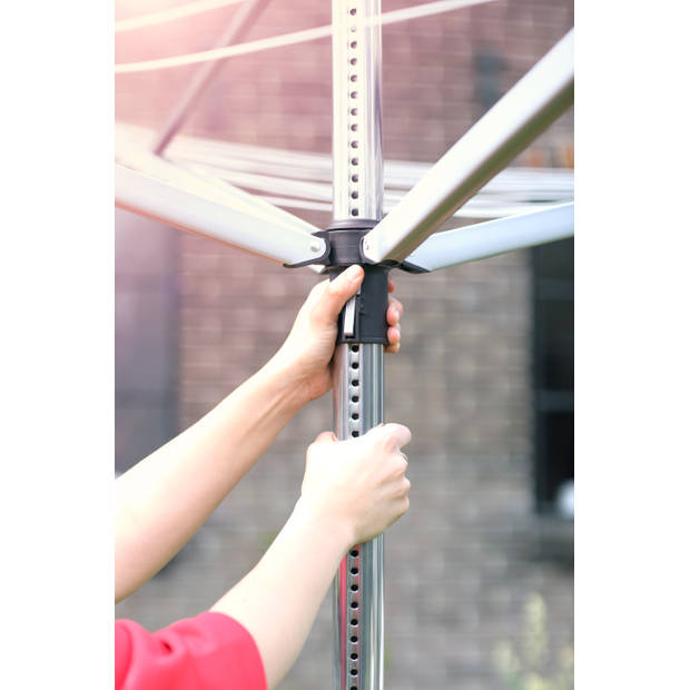 Brabantia Lift-o-Matic droogmolen - 40 m - met metalen grondanker