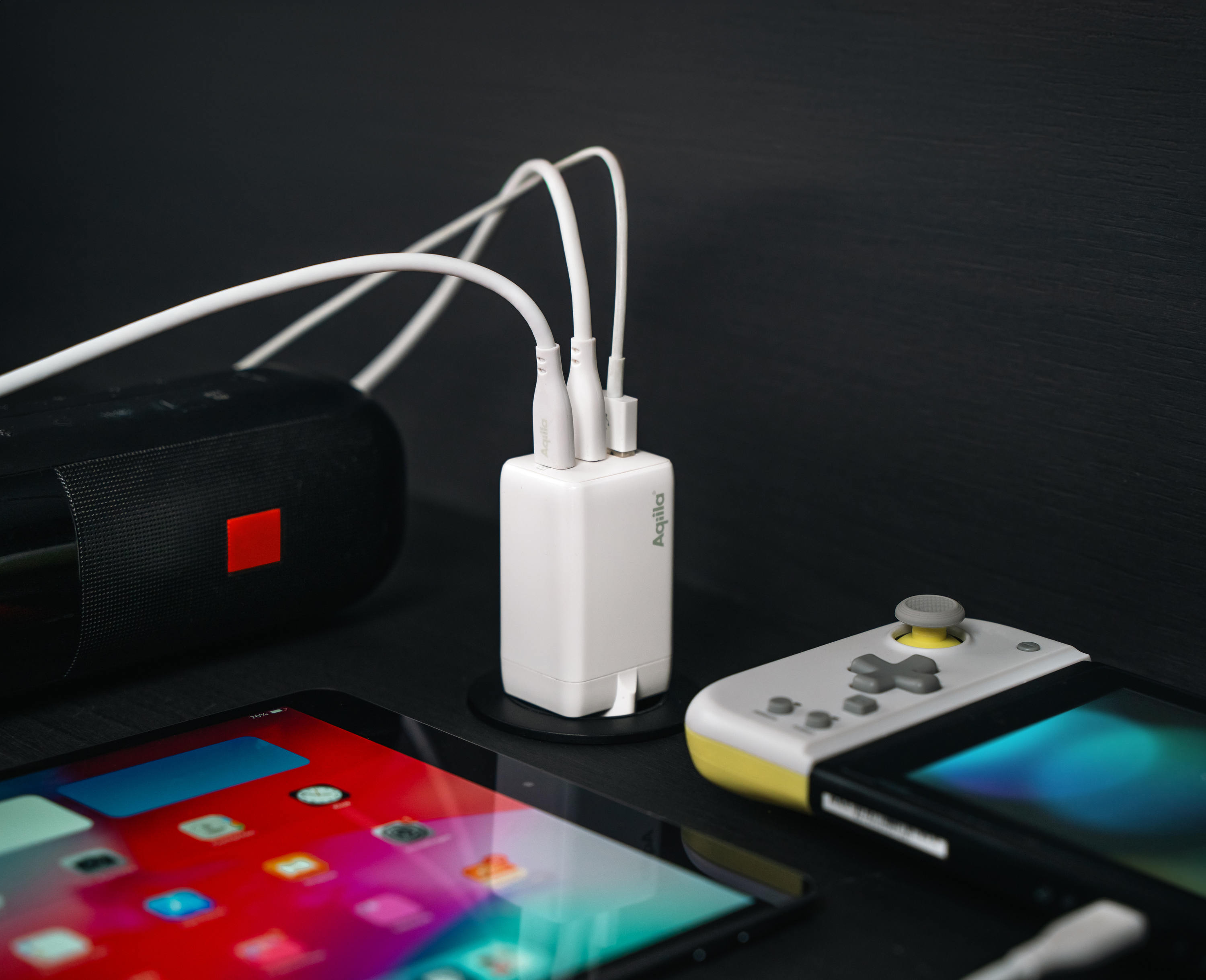 Aqiila Chargebird W3 65W 2xUSB-C/USB-A