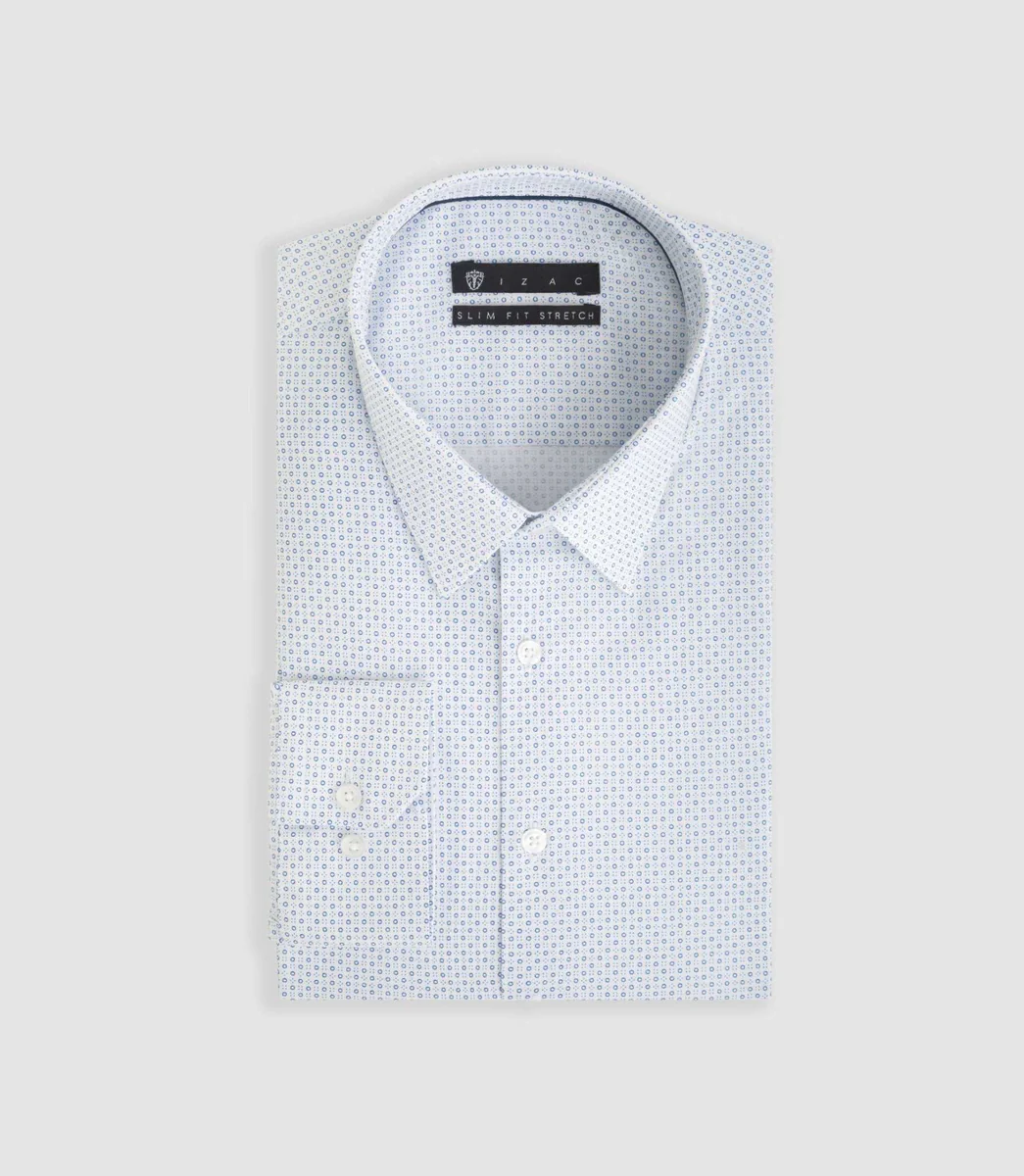 Chemise ville bleue 