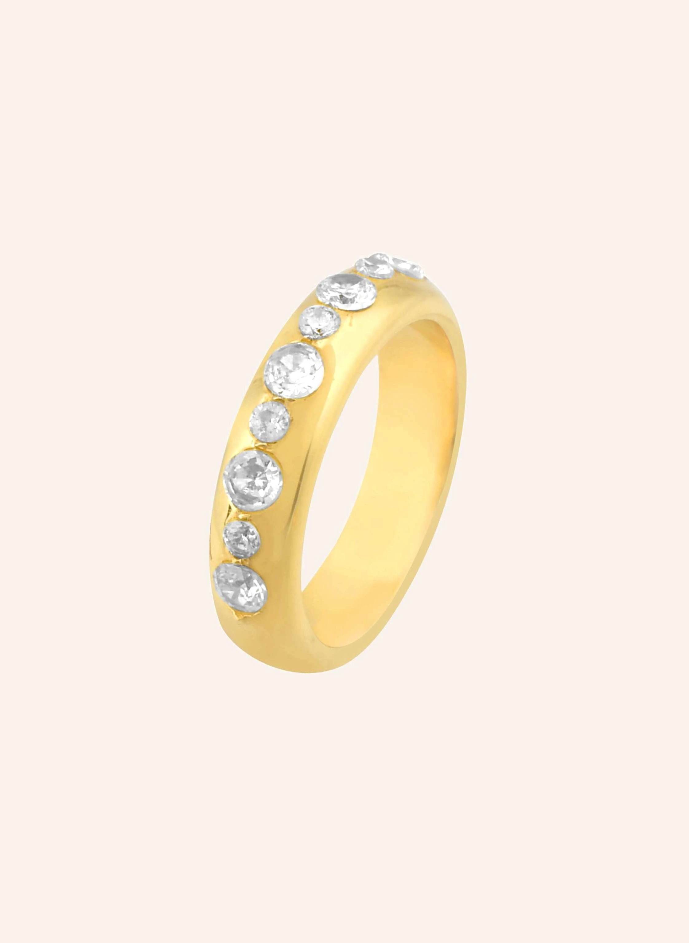 Shyla London Ring TASHA CLEAR by GLAMBOU