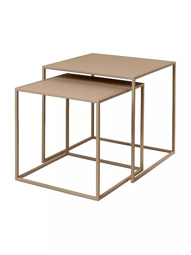 BLOMUS Beistelltisch Set FERA 2-teilig Normad camel