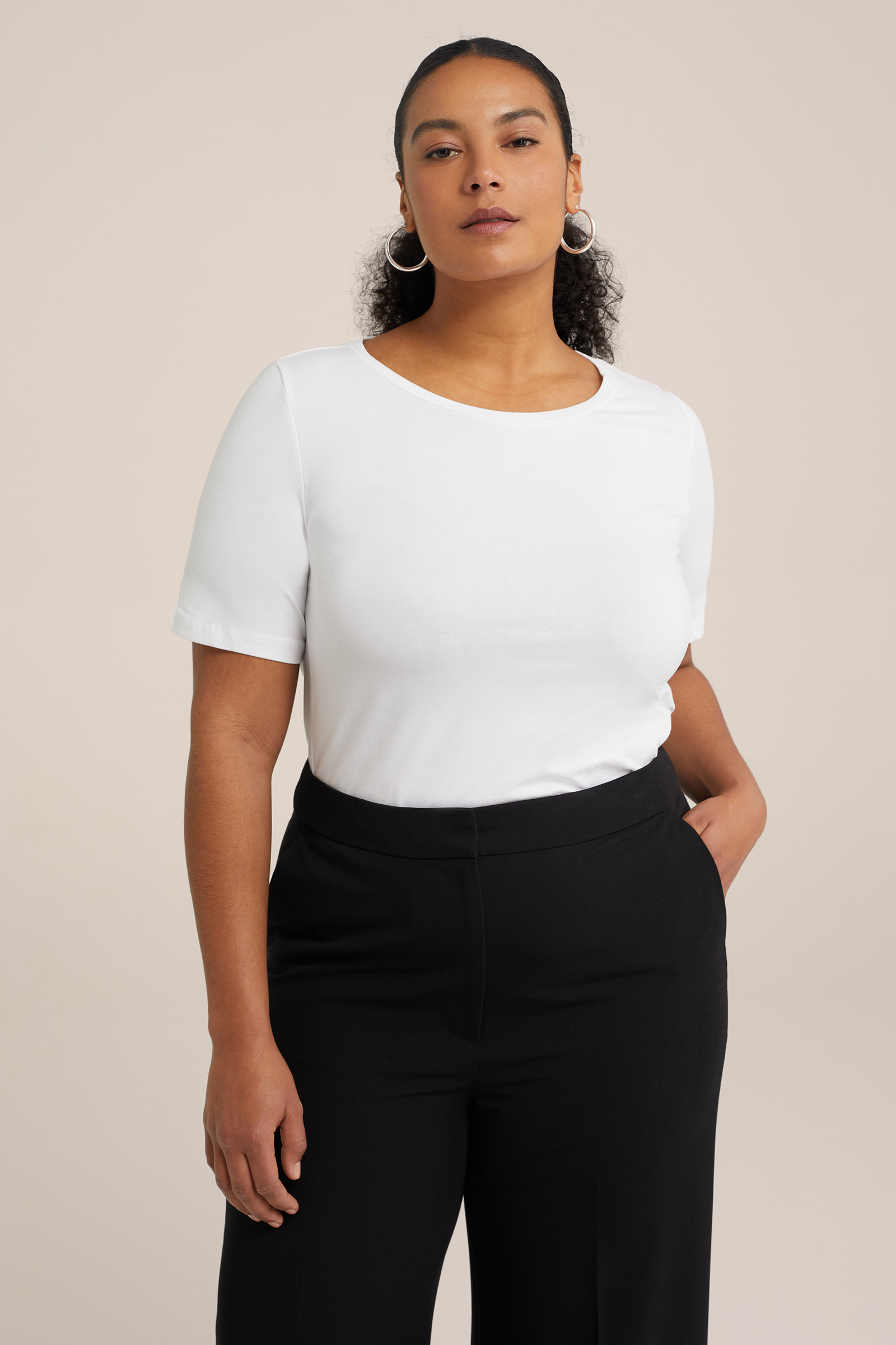 T-shirt - Curve WE Fashion Wit