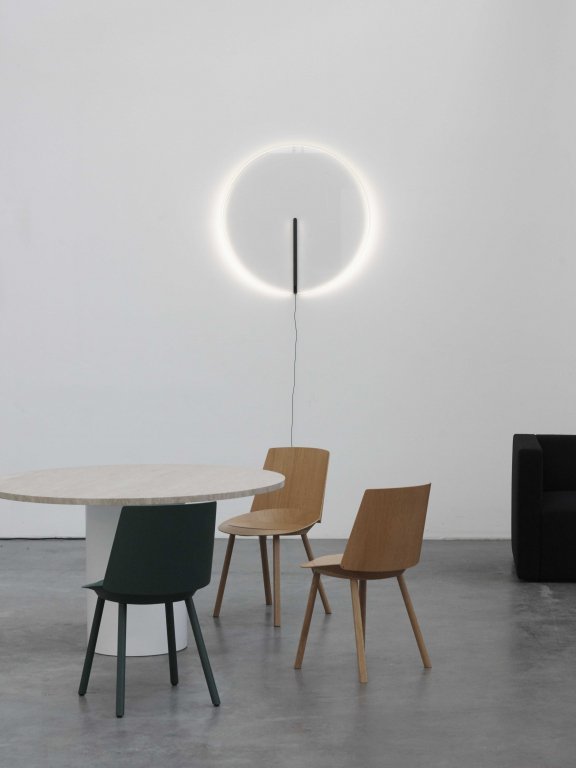 Vibia Guise 2260 wandlamp LED Ø54 grafiet