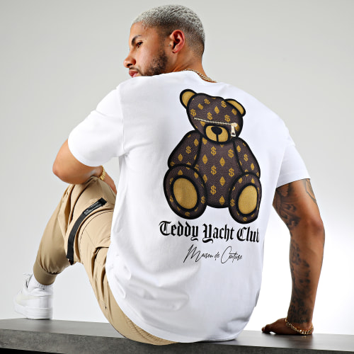 Tee Shirt Oversize Large Maison De Couture Limited Edition Blanc
