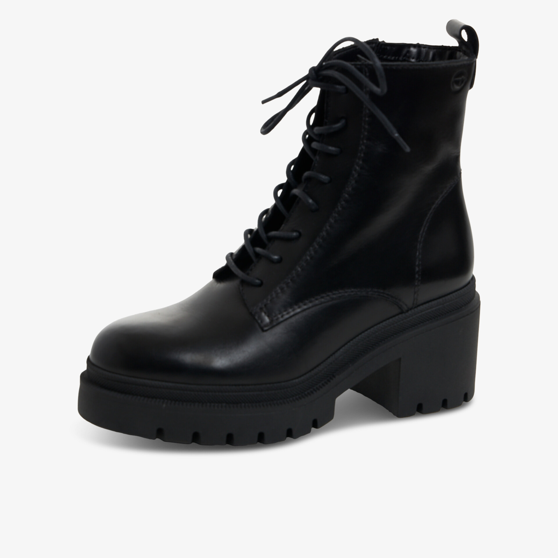 Tamaris Damen Schnürstiefeletten schwarz