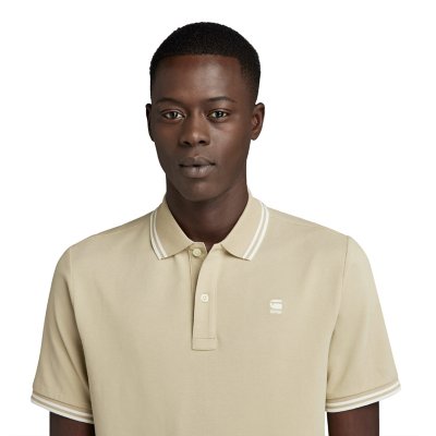 Polo à manches courtes homme Dunda Slim Stripe G-STAR