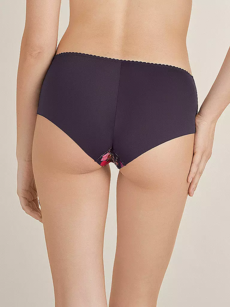 FELINA CONTURELLE Slip FLORAL NIGHT feige / deep plum beere