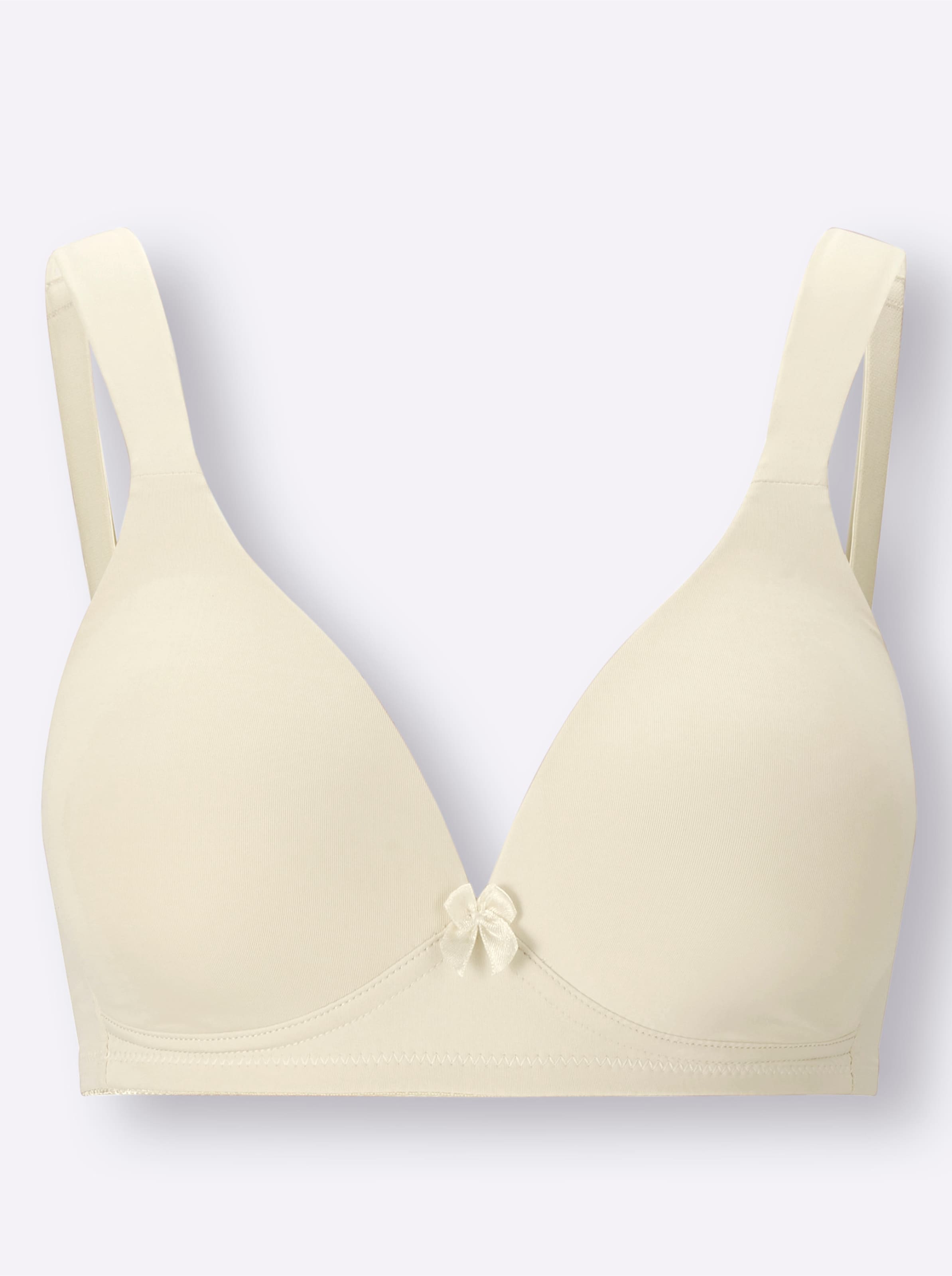 Naturana T-Shirt-BH ohne Bügel in champagner