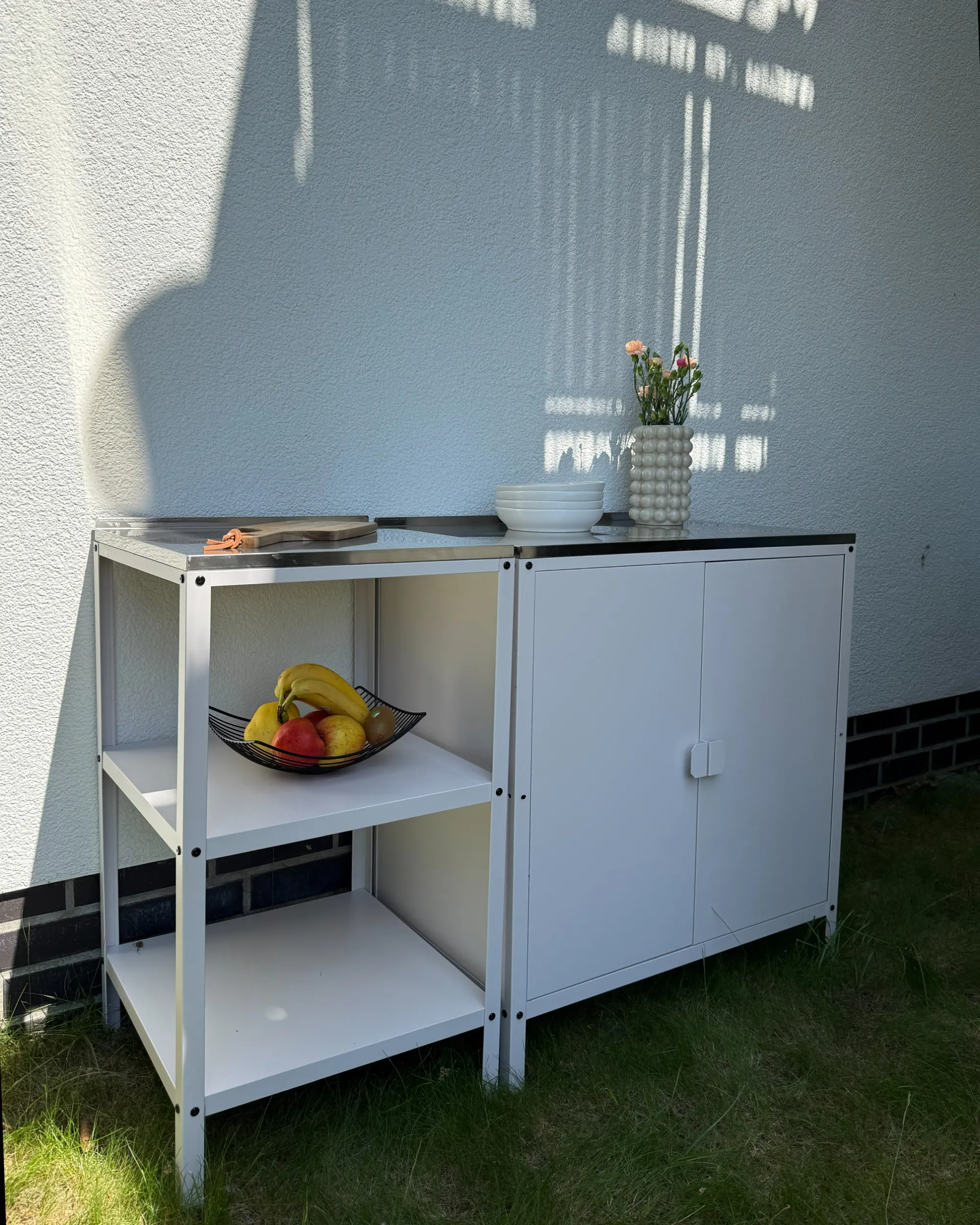 Tuin keukeneiland VILAMA Wit