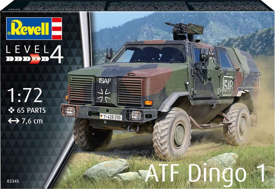 Revell - Atf Dingo 1 - Level 4 - 1:72 - 03345