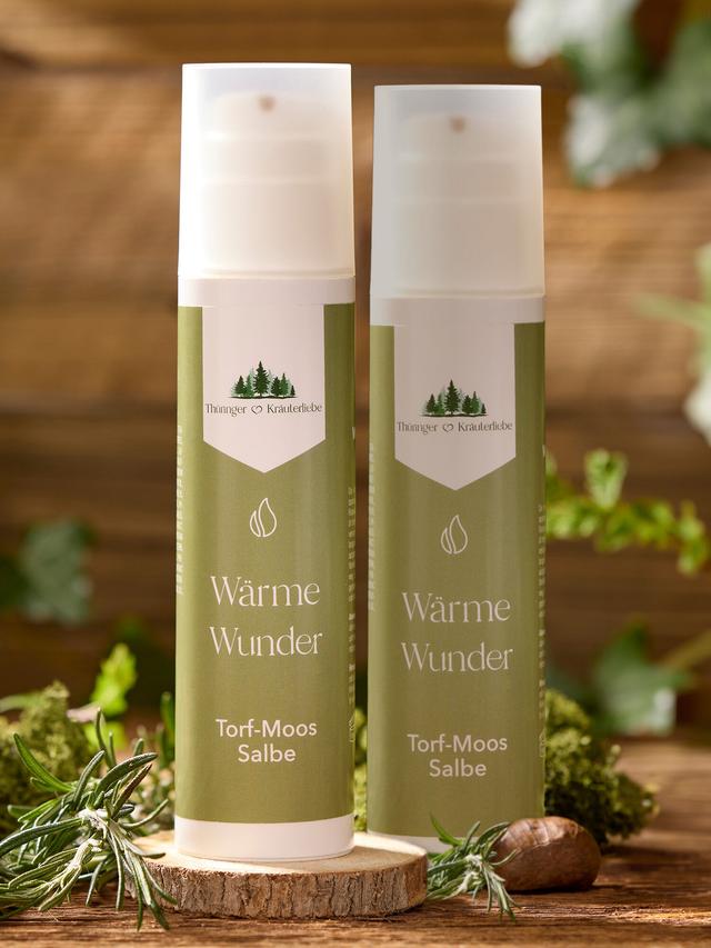 Wärme Wunder Torf-Moos Salbe, 2er-Set