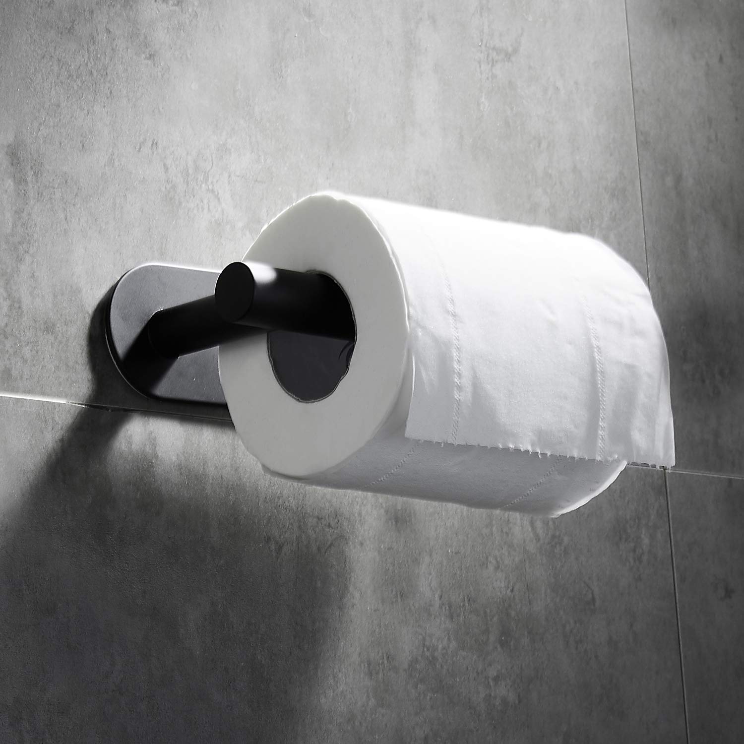 XIVADA Toilet accessoires set - 4 delig -  Rvs - Zwart