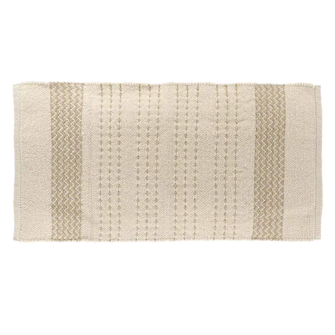 Tapis de bain coton (45 x 90 cm) Cilaos Beige