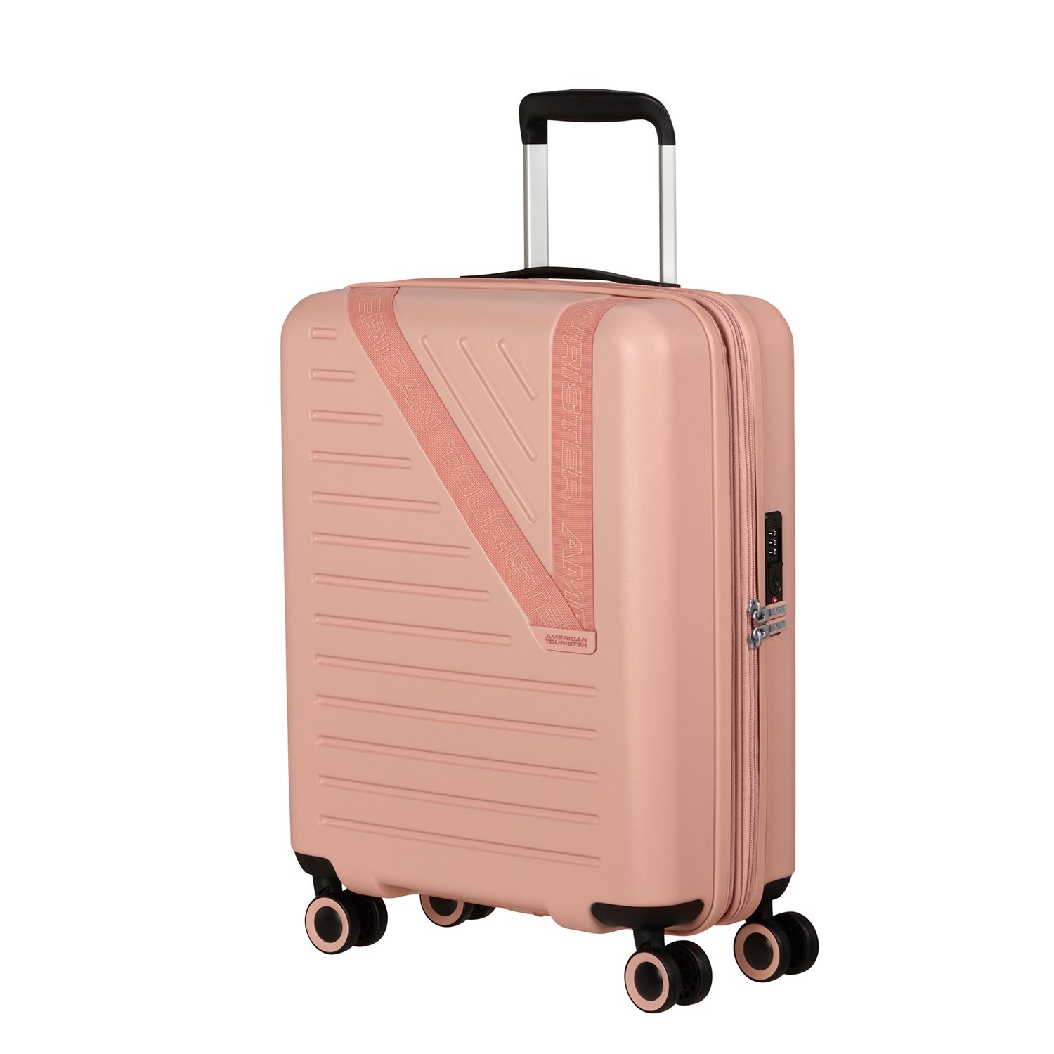American Tourister Dynabelt Spinner 55/20 Exp TSA sandy rose