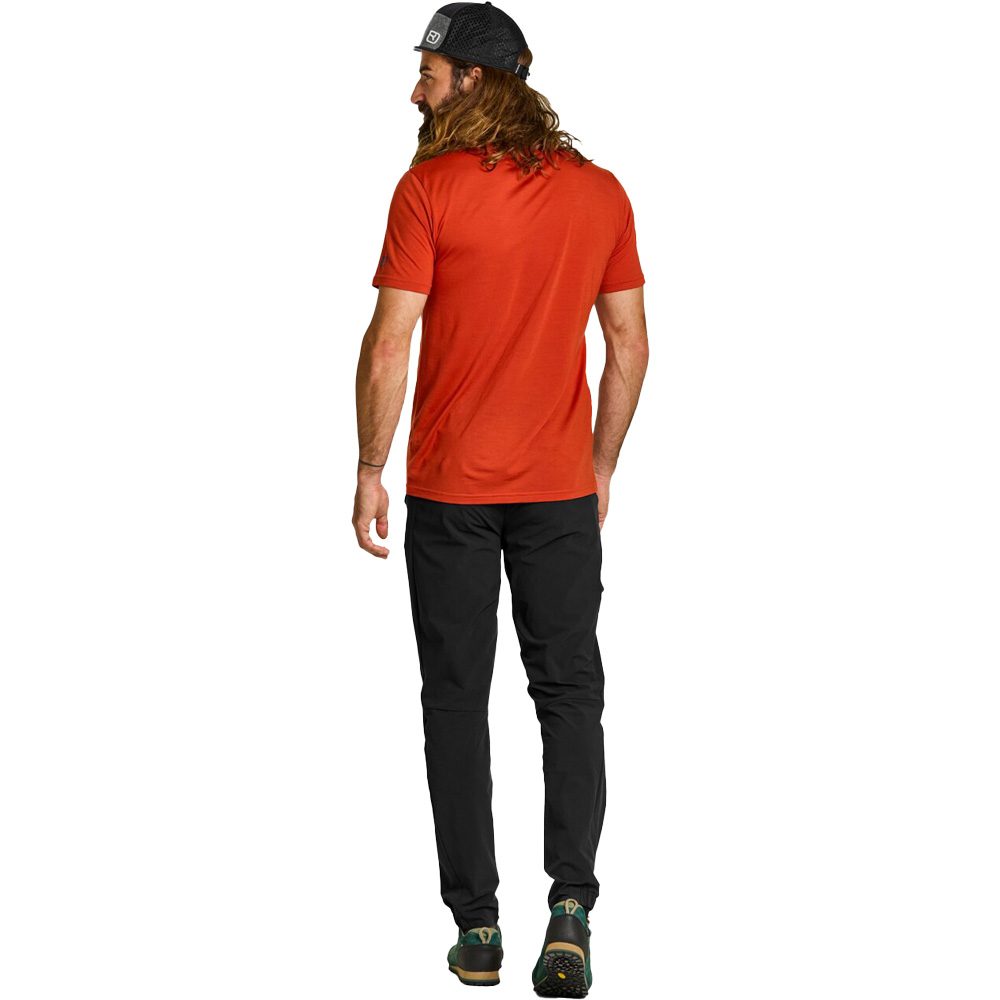 ORTOVOX 150 Cool MTN Protector T-Shirt Herren cengia rossa
