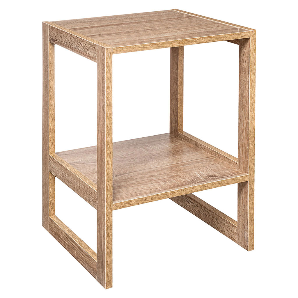 Étagère 1 case Mix'n Modul bois naturel 34.5x134x32cm